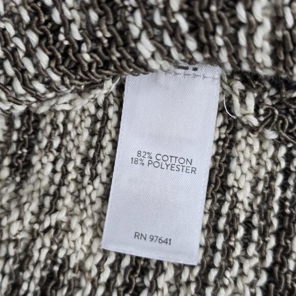 NWT Pure Jill Women’s‎ Open Front Cardigan Sweater XS Shale Cream 6761 - Picture 7 of 9